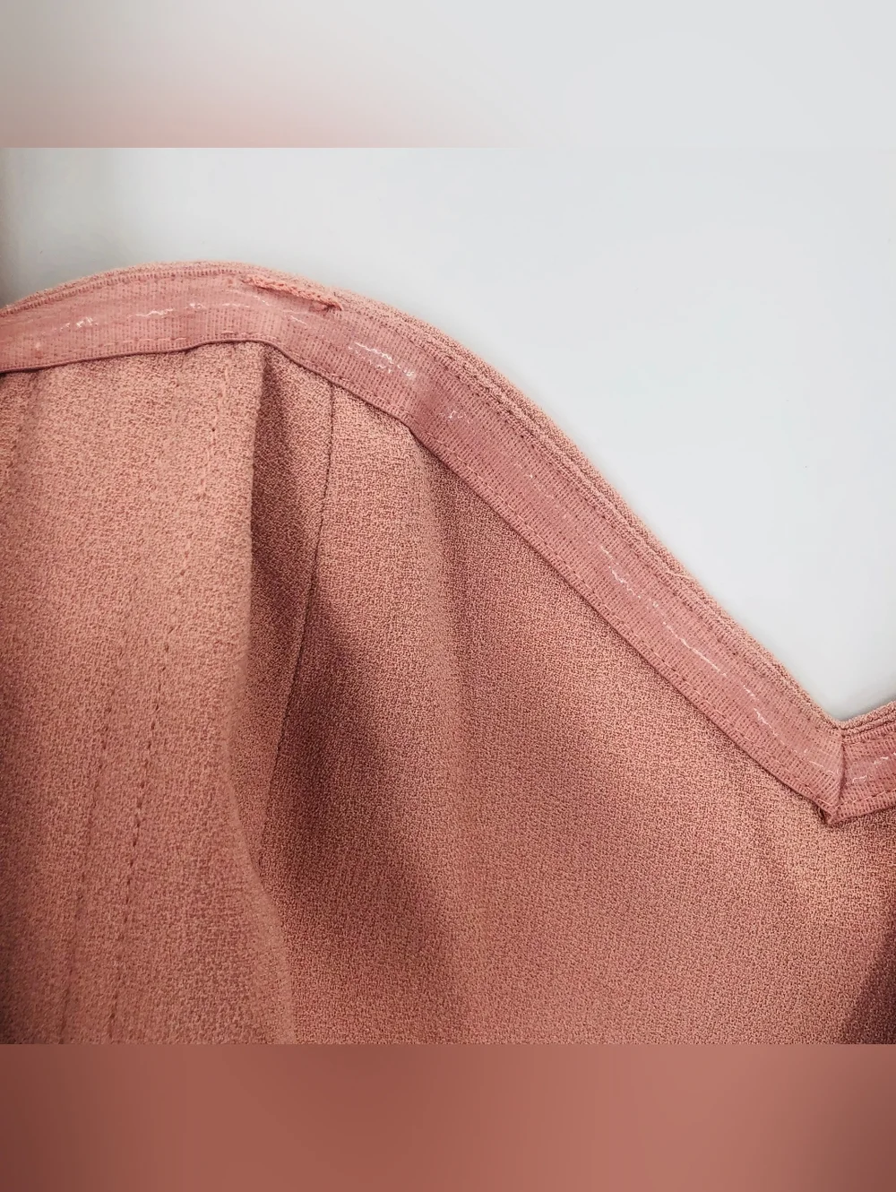 Dress the Population Off-Shoulder Midi Dress In Blush, Sz XS